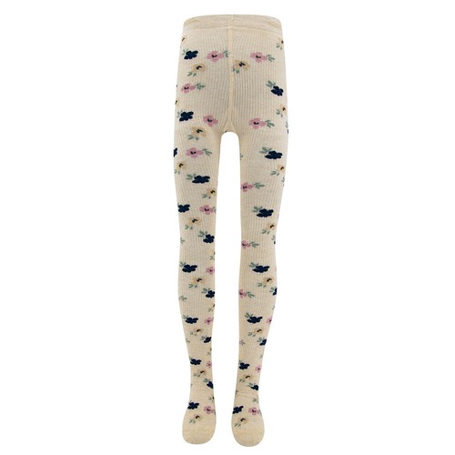 Baumwollstrumpfhose blümchen - baumwollstrumpfhose,