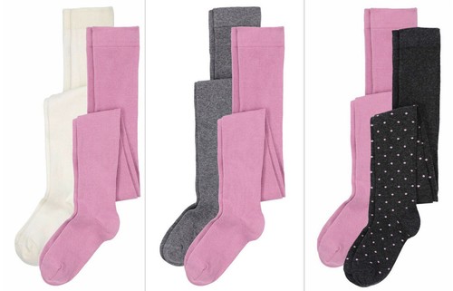 2er pack mädchen strumpfhose - pack,