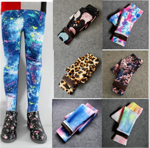 Winterleggings warm mädchen - winterleggings,
